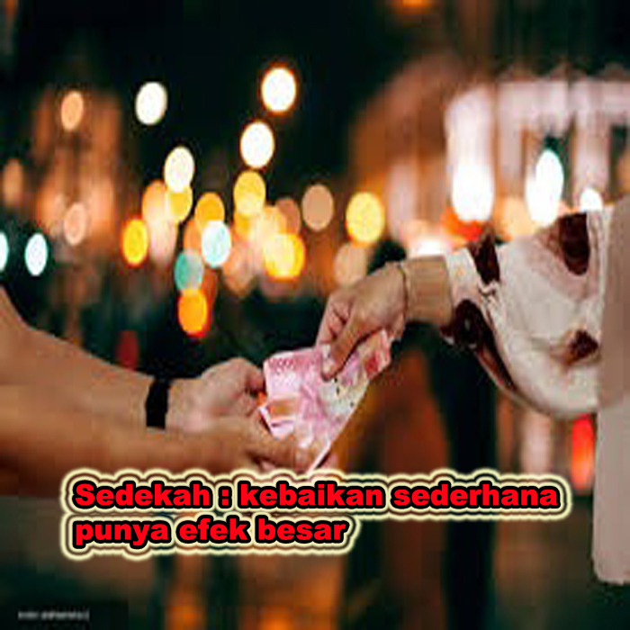 sedekah, bersedekah