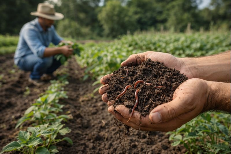 keanekaragaman hayati tanah penopang pertanian