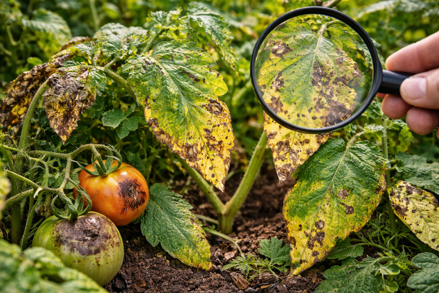 penyakit tanaman ancaman budidaya organik