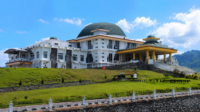 Kantor Bupati Bolaang Mongondow Timur di Tutuyan, Sulawesi Utara, sebagai pusat pemerintahan Kabupaten Boltim.