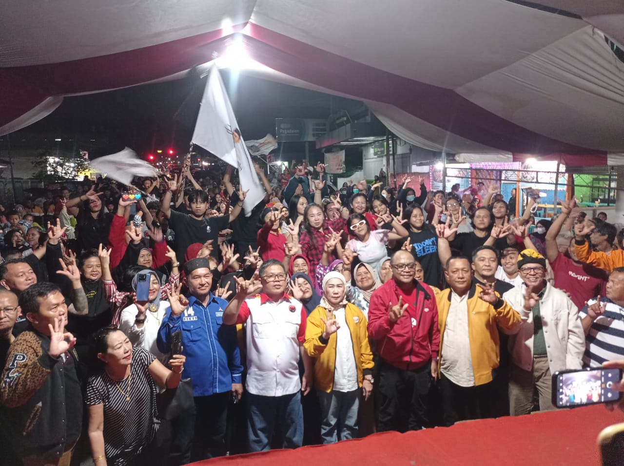 nayodo kurniawan saat kampanye pilwako 2024